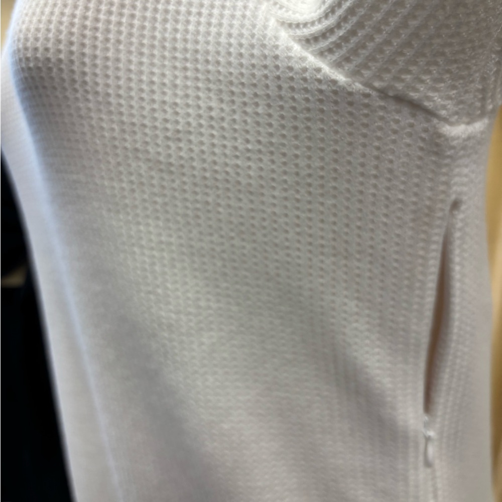 Roolee Elegant Cream Long Sleeve Dress - Picture 4 of 8